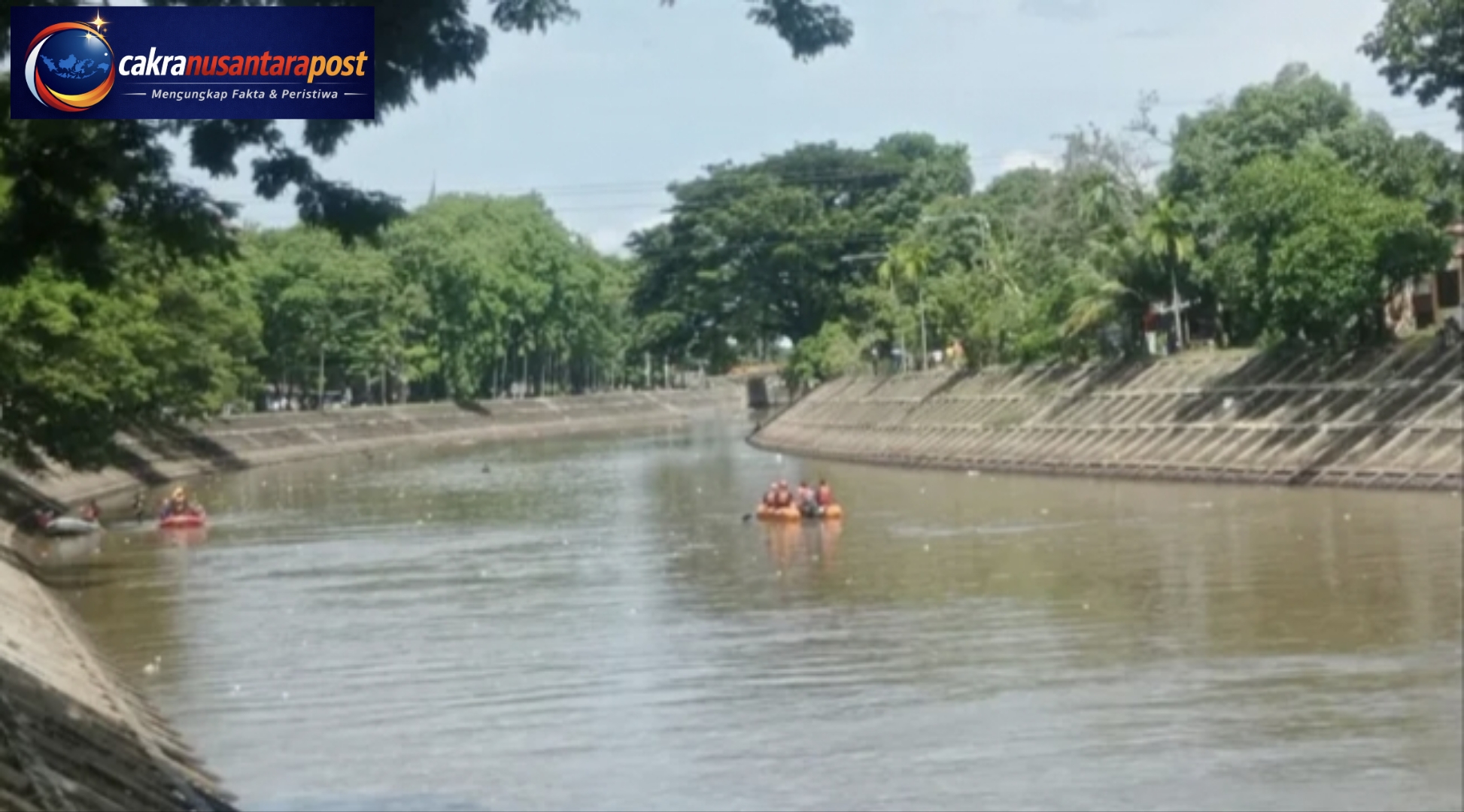 Diduga Terpeleset Saat Cari Rongsokan, Pria di Padang Hanyut di Banjir Kanal Tamsis