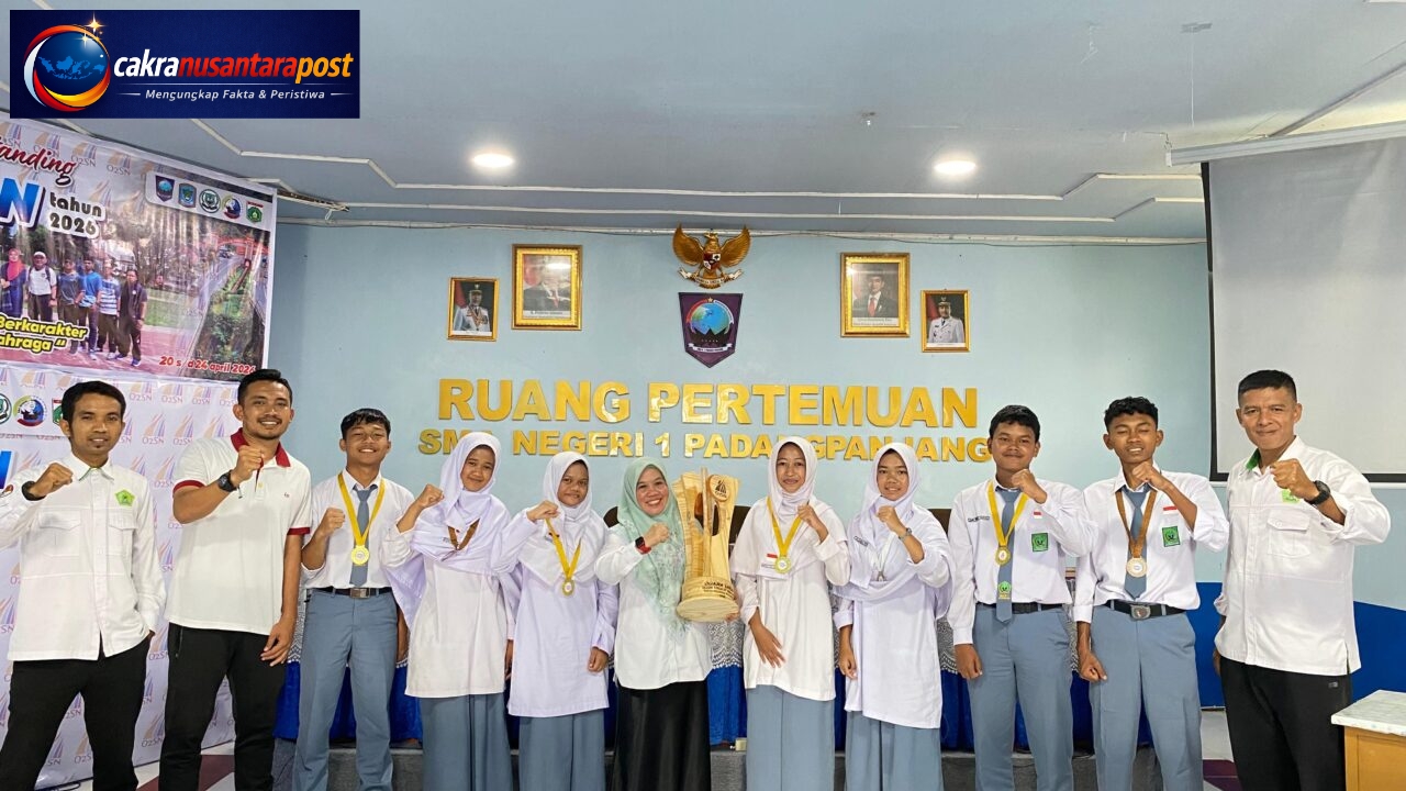 Dominasi MAN 1 Padang Panjang di O2SN 2026, Sabet Juara Umum dengan 7 Medali