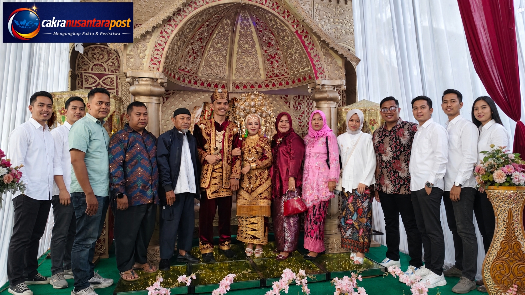 Direktorat DPN BAPERMEN dan Dirwaster Sumbar Hadiri Pernikahan Keluarga Ketua DPN di Kayu Aro Padang