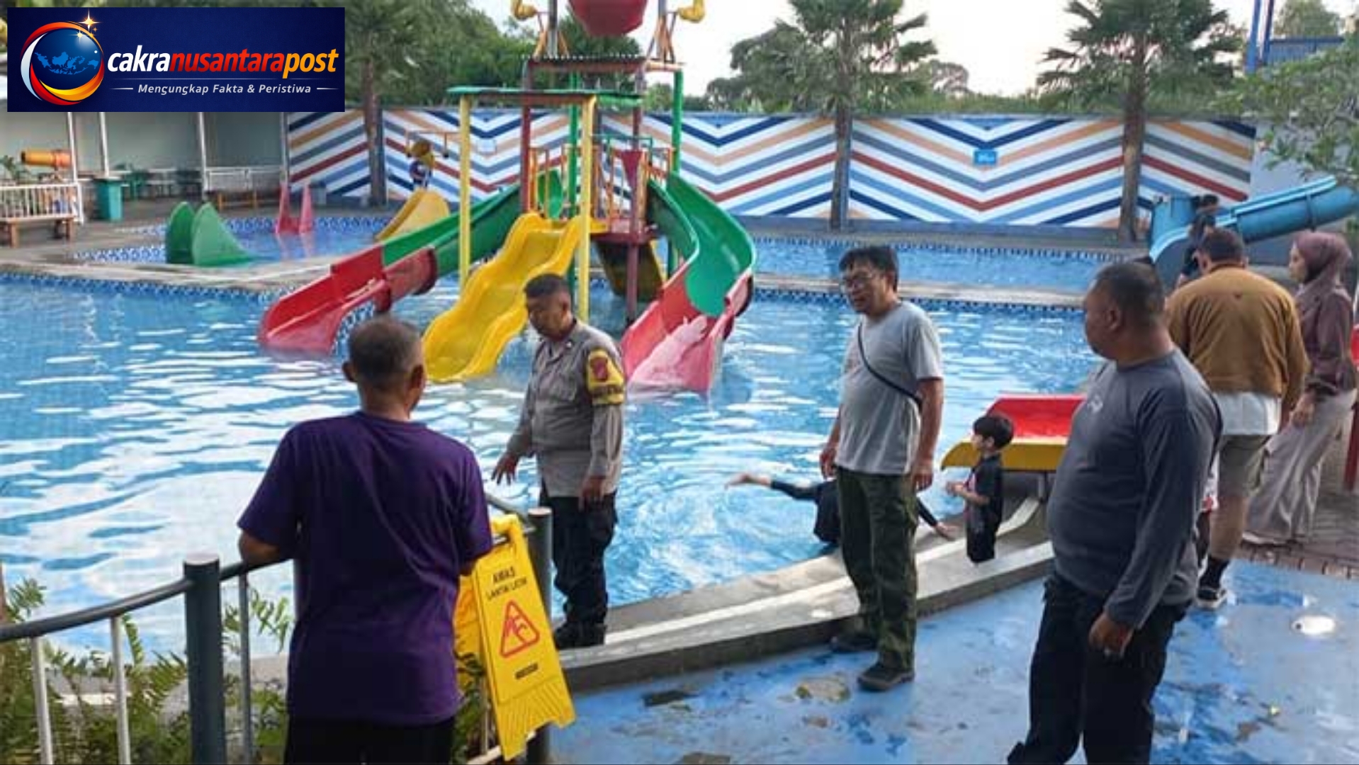 Polisi Klarifikasi Video Viral Siswa PAUD Jatuh ke Kolam Renang, Korban Dipastikan Selamat