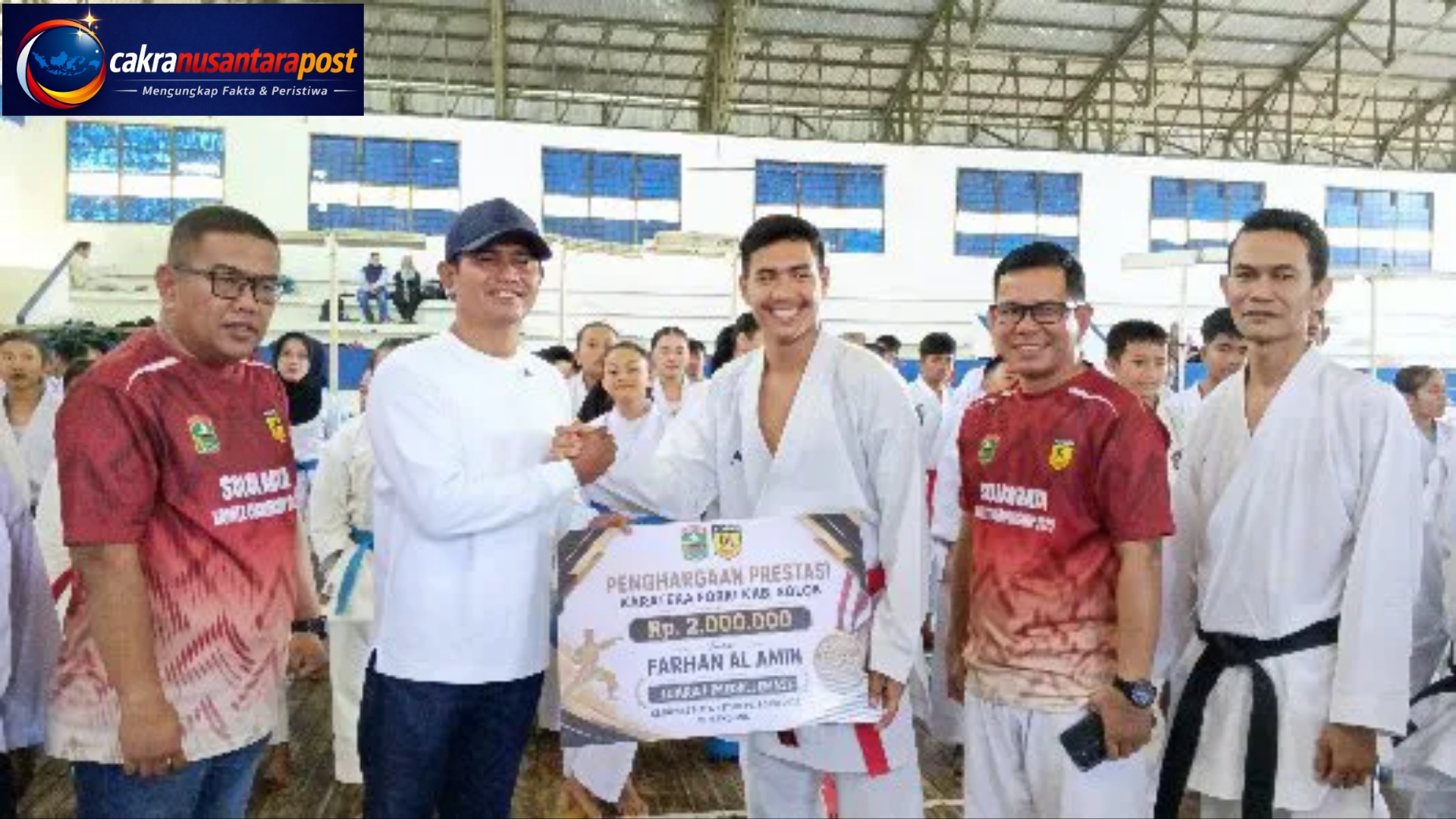 Bupati Solok Perkuat Semangat Atlet Karate, Siapkan Target Besar PORPROV Sumbar 2026