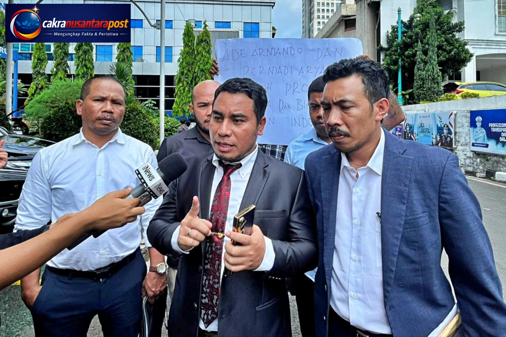 Aliansi Profesi Advokat Maluku Laporkan Ade Armando dan Abu Janda ke Polda Metro Jaya Terkait Dugaan Provokasi Video Ceramah JK